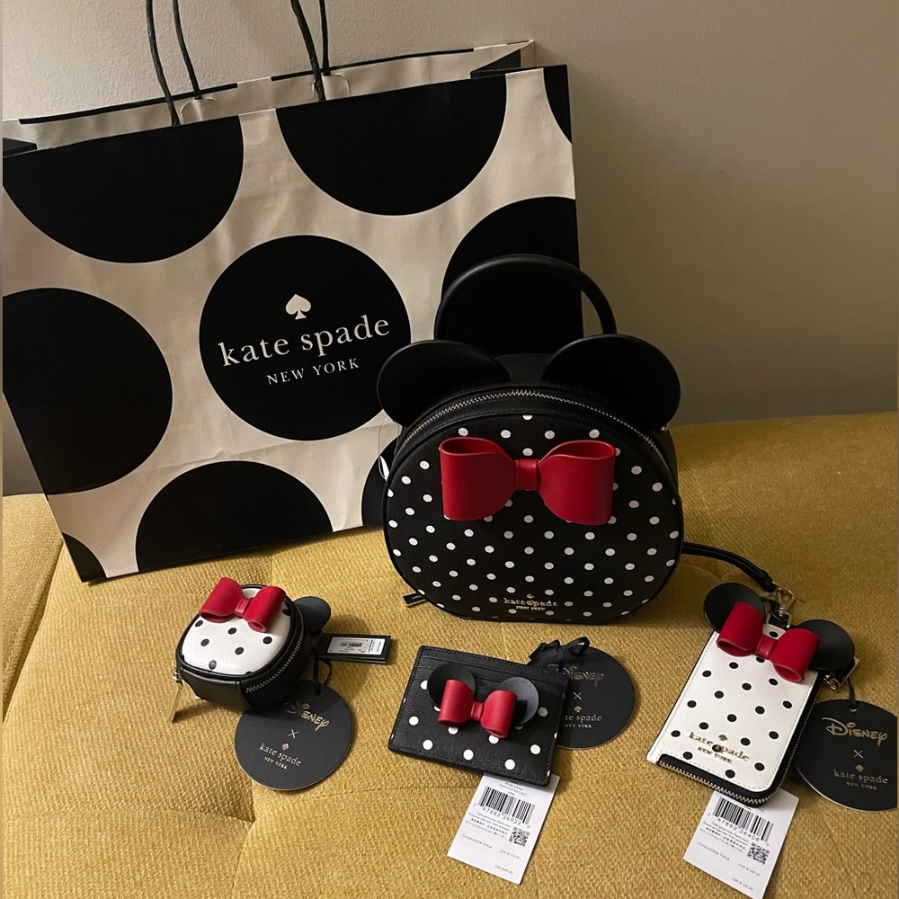 Disney x kate spade Minnie Mouse set